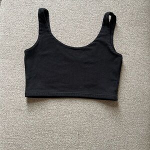 Brandy Melville Classic Black Crop Top